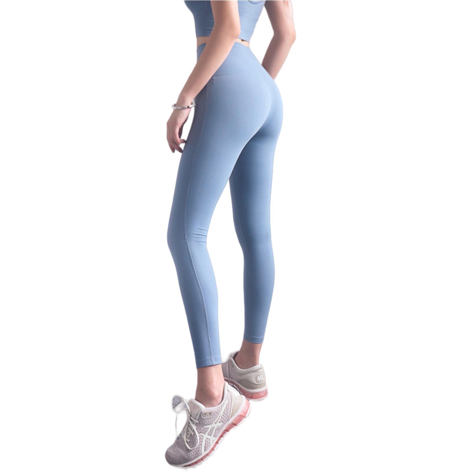 Legginsy damskie, sportowe legginsy treningowe, modne i wygodne spodnie do jogi z wysokim stanem, legginsy rowerowe