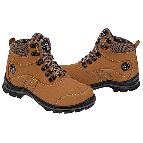 Bota Adventure Masculina Em Couro Selten Milho 40, Caramelo