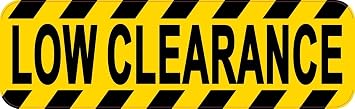 StickerTalk Low Clearance Vinyl Sticker, 10 inches by 3 inches