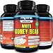 White Kidney Bean Supplement Pills Pure Extract Starch Carb Blocker Weight Loss Formula - Lose Belly Fat Suppress Appetite Boost Metabolism Natural Weight Loss for Men and Women
