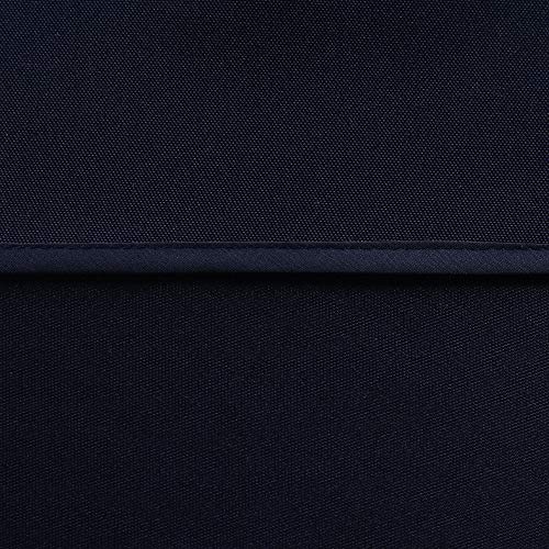 Lushvida Outdoor And Indoor Tablecloth - Washable Waterproof Wrinkle Free Table Cloth With Zipper And Umbrella Hole For Spring/ Summer/ Party/ Picnic/ Bbqs/ Patio (Rectangle 60X84 Inch, Navy) #TOP3