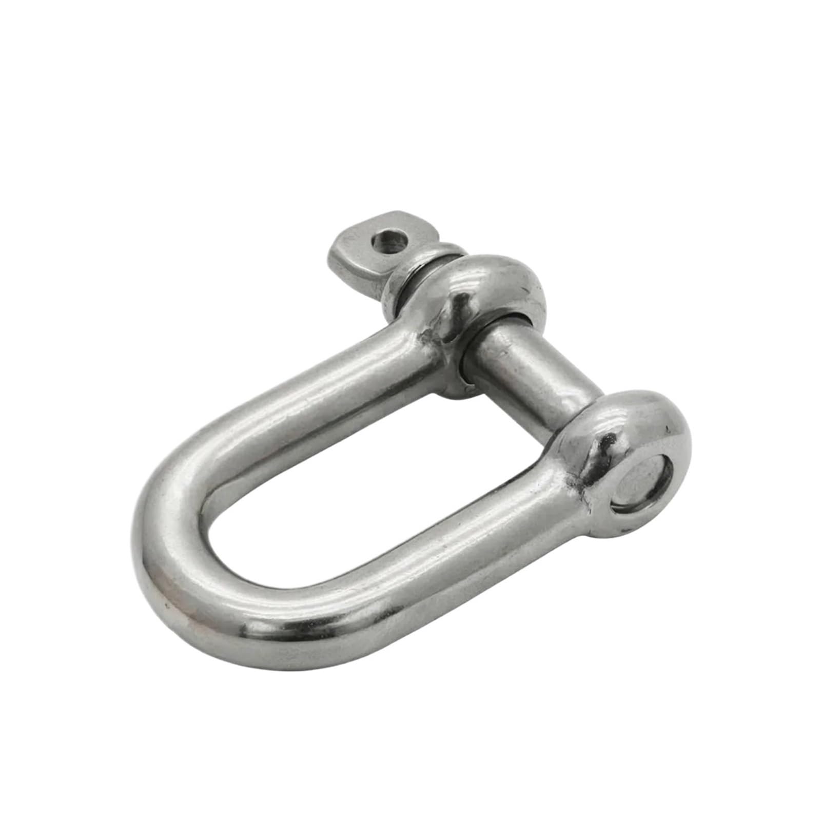 Generisch 1/2 Stück Edelstahl-Karabiner Mit Schäkelhaken
