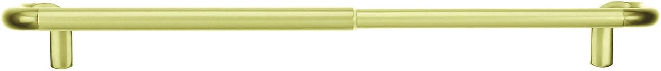 Twilight Curtain Rod Set – Wrap Around Design Ideal for Blackout or Room Darkening Panels, 28 to 48 Inches, Gold