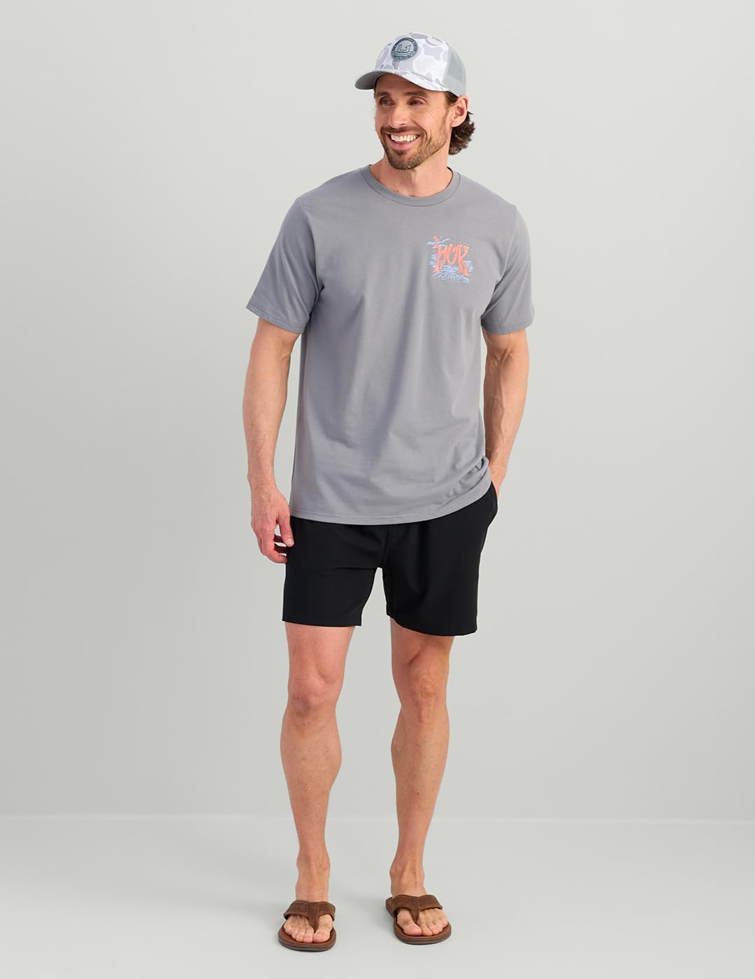 HUK Mens Short Sleeve Performance Tee, Fishing T-Shirt for Men - Image 3