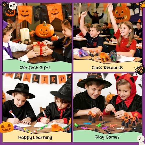 CY2SIDE 12 Pack Halloween Party Favors for Kid Girl Boy Trick or Treat Gift - image 6