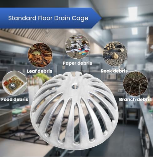 Colador Dome de Aluminio Heavy Duty 5.25 in Diámetro miniatura 5
