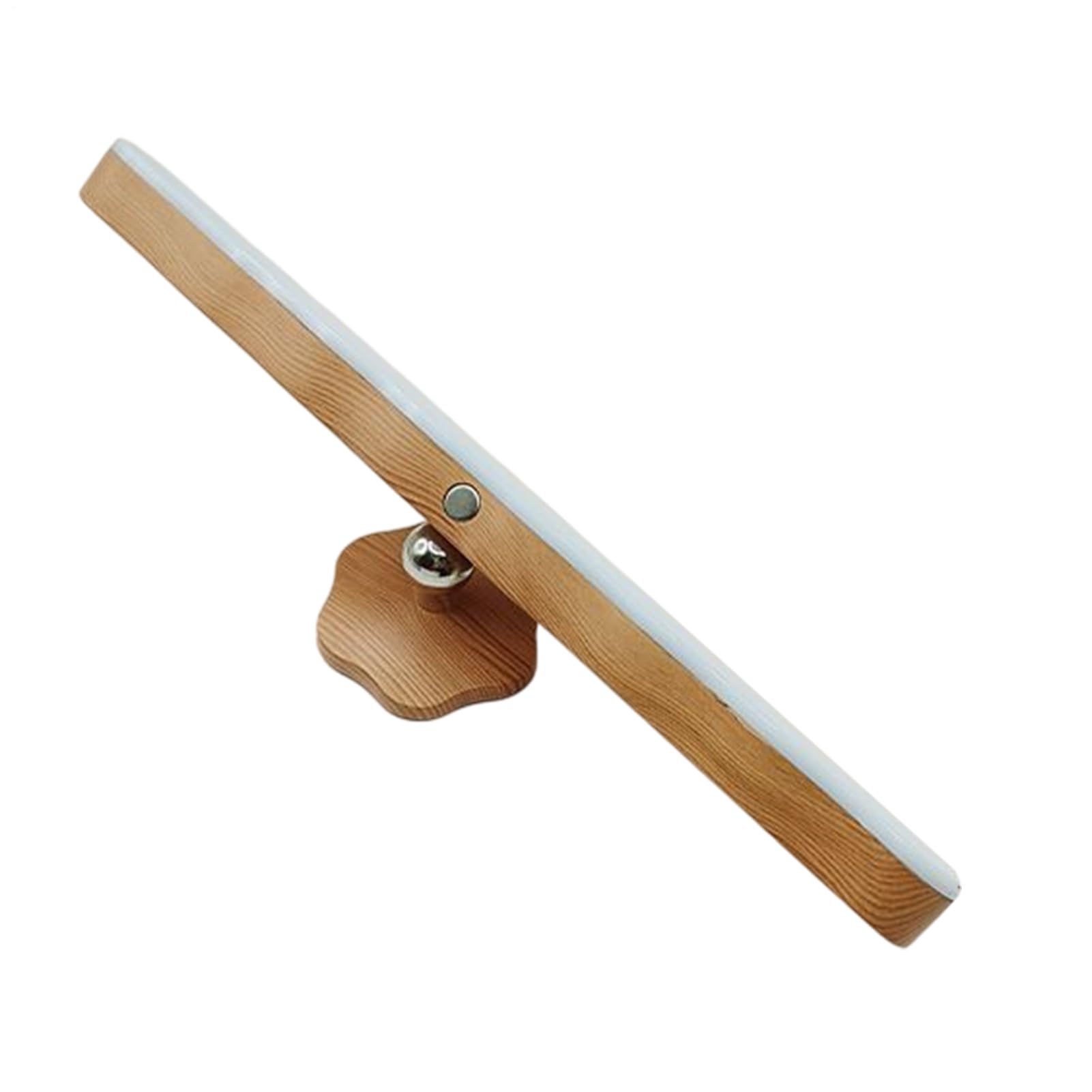 Qzdtue Under Cabinet Lighting, 360° Adjustable LED Lights, Magnetic Wireless Fixture, Rechargeable Illumination Bar, for Reading Nook, Closet, Workshop, Home Organization
