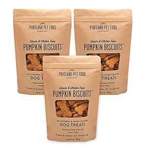 Portland Pet Food Company All Natural Dog Treat Biscuits Handcrafted Grain Free Gluten Free USA Sourced Baked Made Human Grade All Natural Limited Ingredients