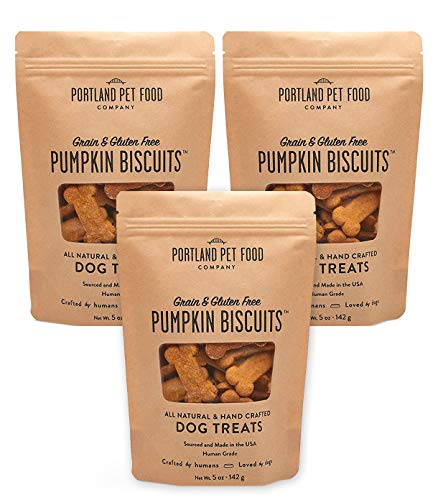 Portland Pet Food Company All-Natural Dog Treat Biscuits – Handcrafted Grain-Free, Gluten-Free, USA Sourced Baked & Made…