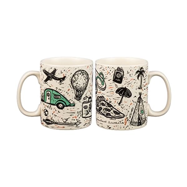 Primitives by kathy 20 ounce mug travel  urban country home decor