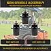 Dasbecan Lawn Mower Deck Spindle Assembly Compatible with 48