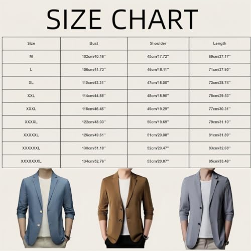 Kyayu Jacket Men's Summer Lightweight Ice Silk Casual Sport Business Lapel Blazer Stretch Slim Fit Button2