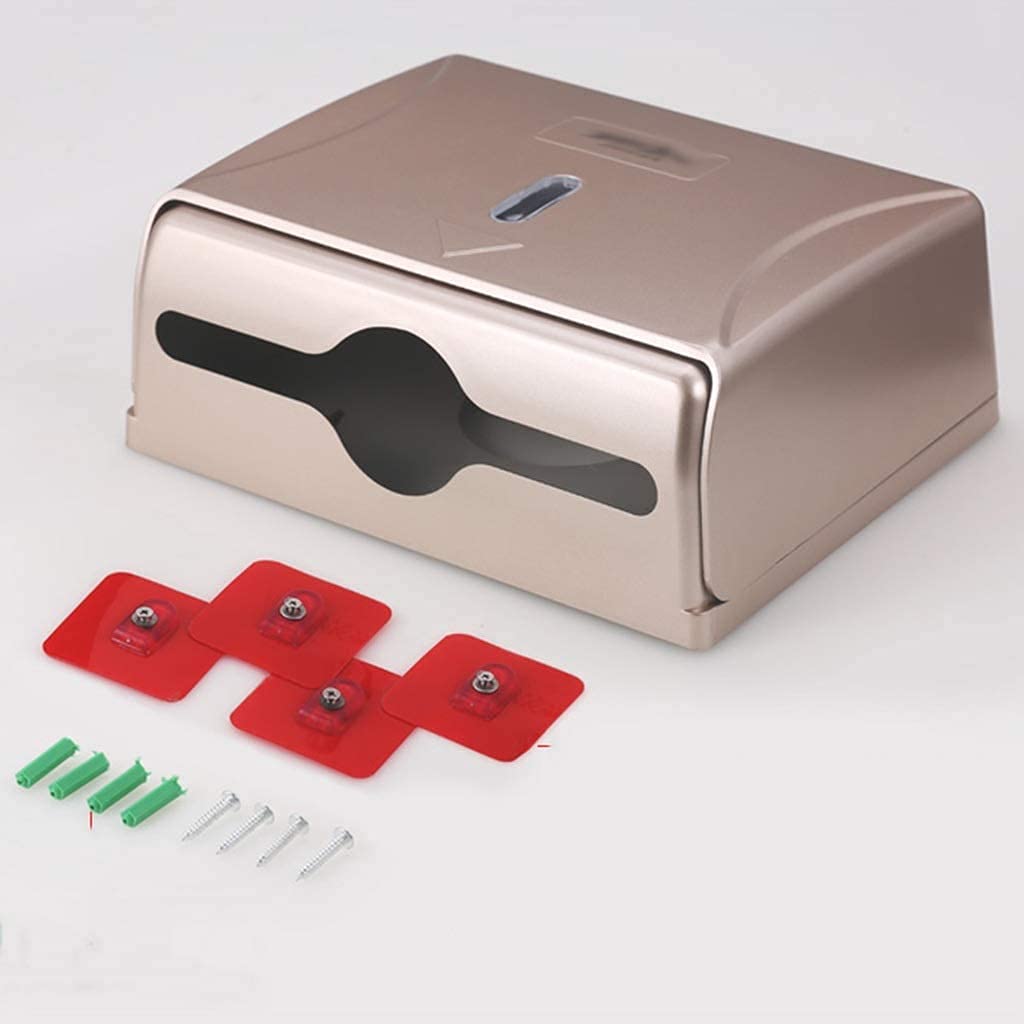 BKEKM Dispenser Salviette Dispenser di Asciugamani di Carta Dispenser di Asciugamani da Parete Impermeabile Porta Asciugamani di Carta Commerciale di Grande capacità Moda
