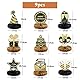 9 Pcs Geburtstag Bienenwaben Deko Papier Schwarz Gold Happy Birthday Tisch Ornamente Papier Tischdekoration für Geburtstag Party Tischaufsätze usw.