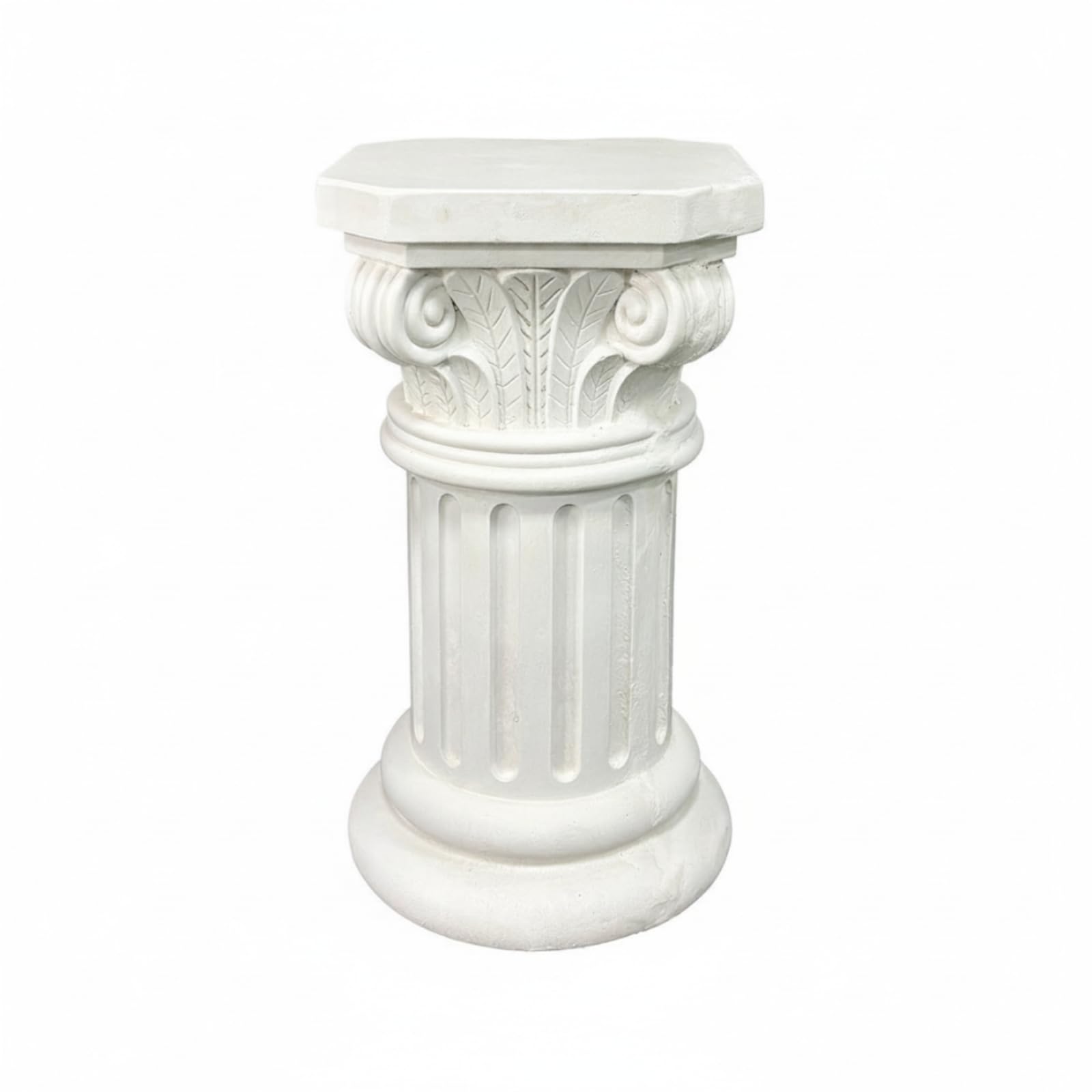Pilar romana decorativa grande para bodas y eventos con acabado mate modelo B