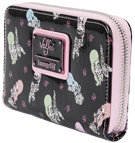 Loungefly Women's Valfre Tattoo Allover Print Zip Wallet3
