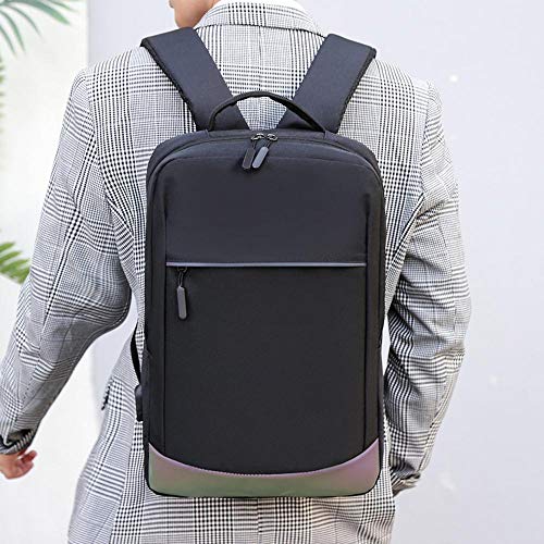 Mochila multifuncional de moda con puerto USB y compartimentos para portátiles de negocios 6
