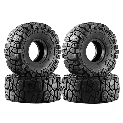Kit 4 pièces jante de roue de moyeu pour pneus d'escalade 1.9 pouces sur voiture RC 1/10