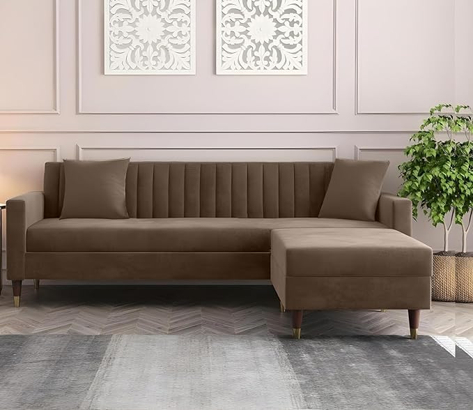 See full amazon price history chart for Expert wood Art Modern 3 Seater Sofa in Chesterfield Style/Super Comfortable Lounge Sofa/Luxury Home & Living Room & Office & Guest Room Colour (Brown Ottoman) Expert wood Art Modern 3 Seater Sofa in Chesterfield Style/Super Comfortable Lounge Sofa/Luxury Home & Living Room & Office & Guest Room Colour (Brown Ottoman) (B0D6G2Q9MD) Amazon Price History, Amazon Price Tracker