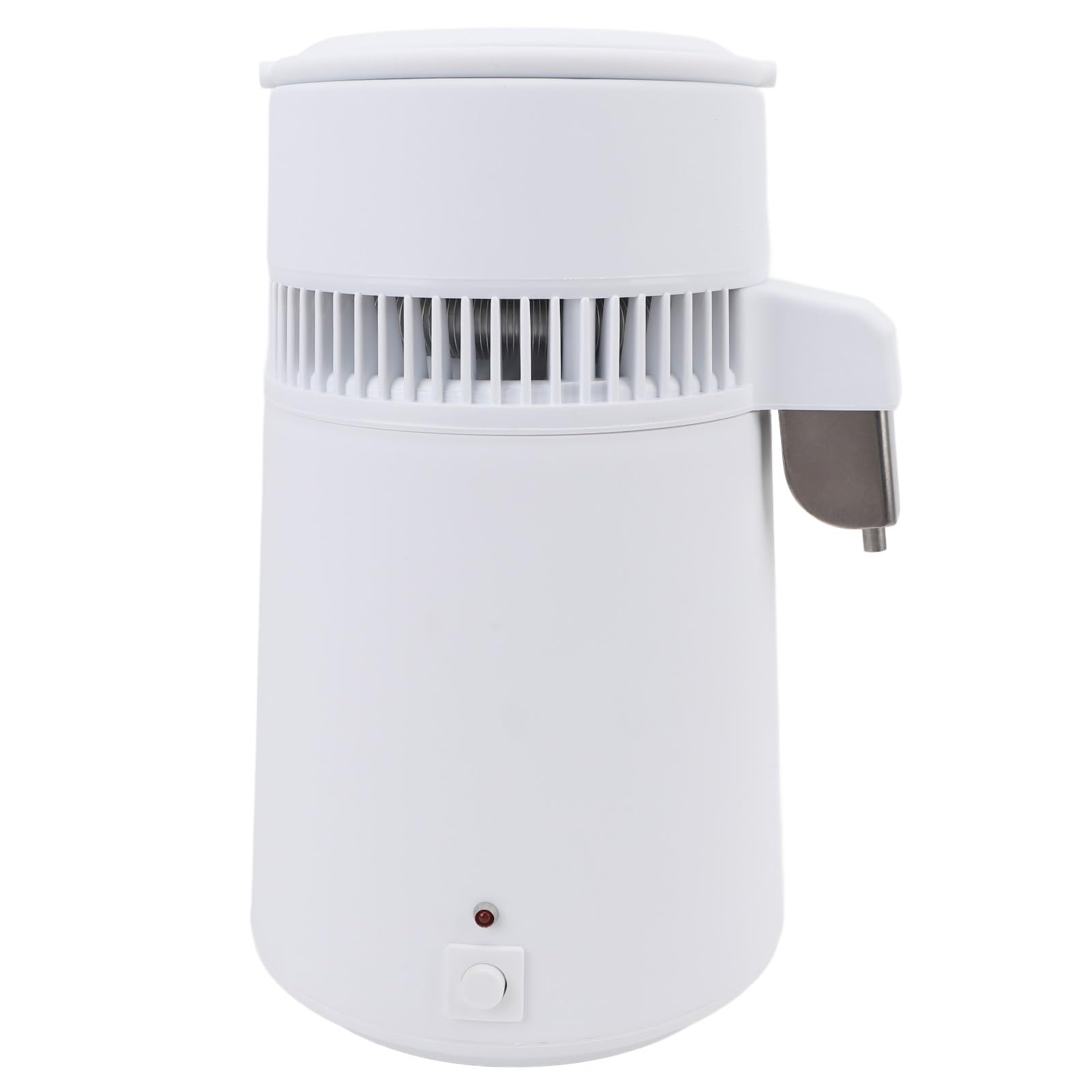 Fdit Destilador de Agua de 750W Acero Inoxidable 4L Apagado Automático Auto Power Off para Cocina Laboratorio Belleza CPAP (Enchufe europeo 220V)