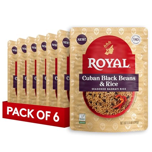 Image of Royal Cuban Black Beans & Basmati White Rice - (6 Pack) 8.5 oz