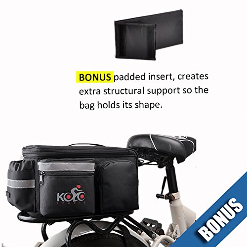 Kolo Sports Bike Pannier Bag | Durable & Waterproof Nylon with Extra Padded