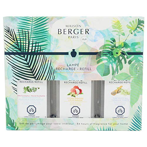Lampe Berger Fragrance Trio Refill for Home Fragrance Oil Diffuser - 3x6.08 Fluid