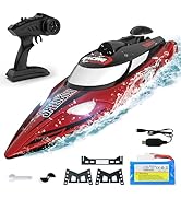 BEZGAR TX125 RC Boat, Remote Control Boat for Adults, Pool Toys and Water Toys for Kids Age 8-12,...