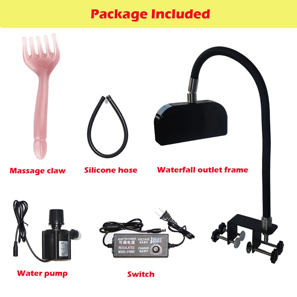 Hair Spa Head Therapy Equipment with Pumb, SPA Shower Water Circulation in The Shampoo Bowl, Head Spa Machine for Salon