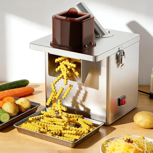 Procesadora comercial de verduras en acero inoxidable