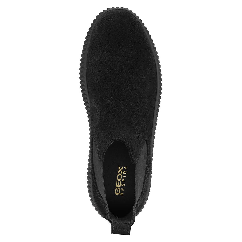 Geox Botines D Graisy D para Mujer, Black, 38 EU