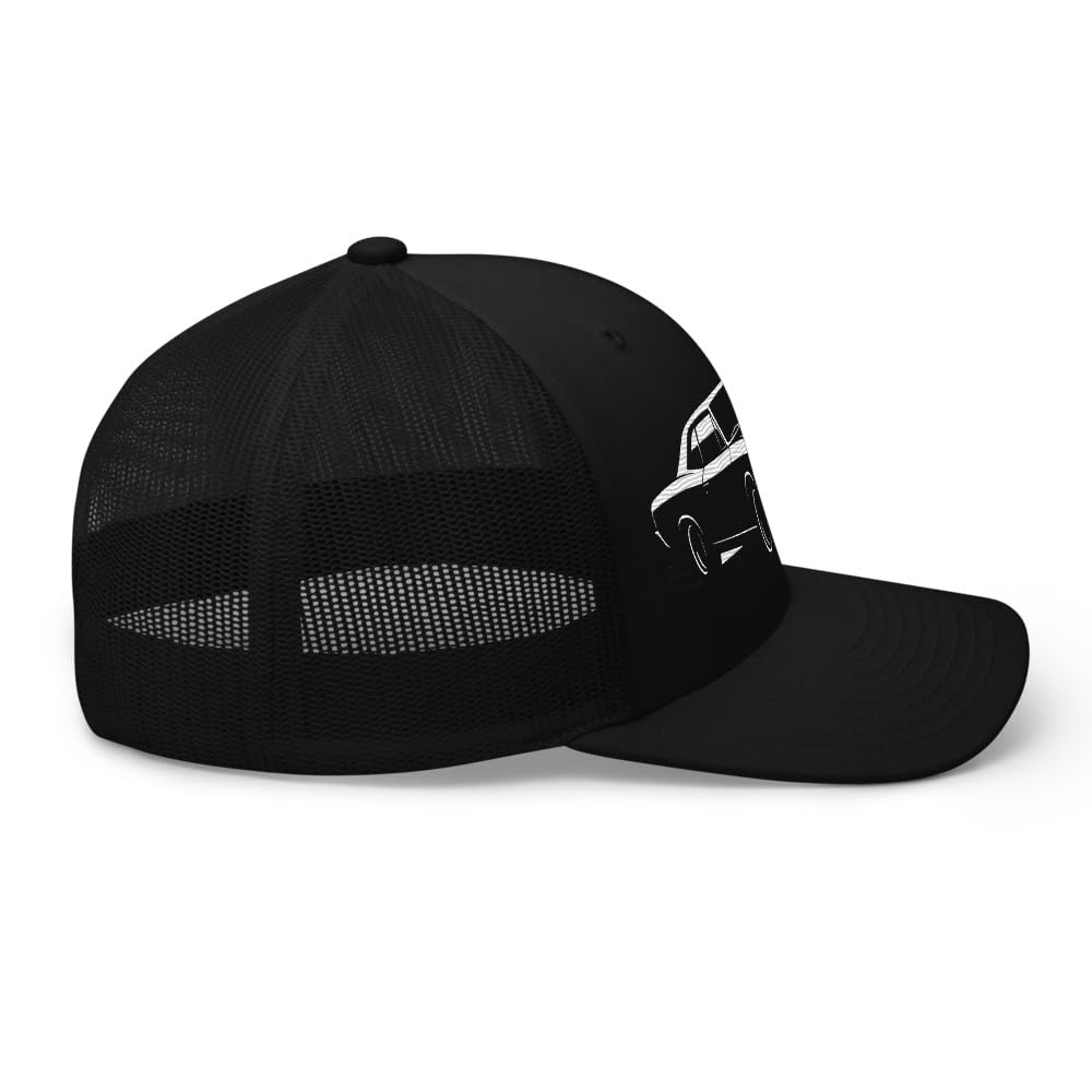1966 Chevelle SS Trucker Hat – klasyczna haftowana czapka baseballowa Muscle Cars, retro Chevy, prezent dla facetów z samochodu