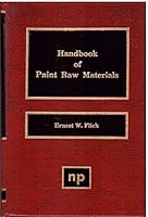 Handbook of Paint Raw Materials 0815508816 Book Cover