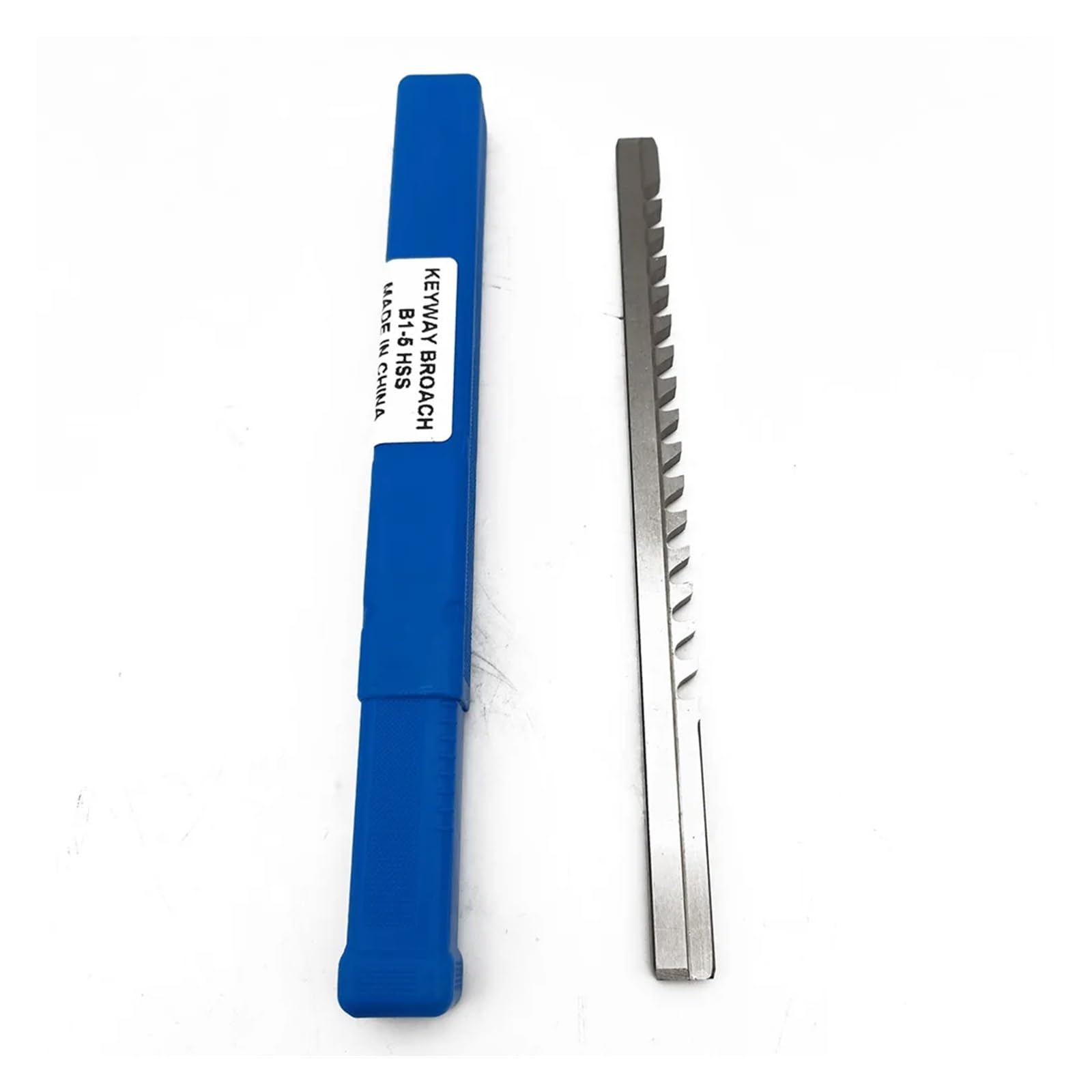 B1 Push-Type Keilnut-Räumnadel 5 mm metrische Größe Schnellarbeitsstahl CNC-Maschine