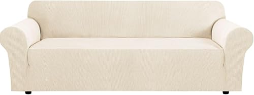 Miniatura 85 de H.VERSAILTEX Funda elástica para sillón, cubierta de sofá, protector de muebles, alto spandex, cuadros pequeños, jacquard tejido, fundas de sofá