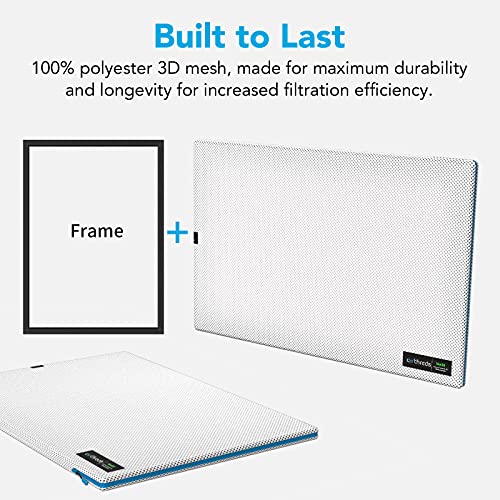Airthreds 16X25X1 Air Filter For Ac Hvac Furnace, Machine Washable & Dryer Friendly Mrev 8 Plus Reusable Air Filters thumb #5