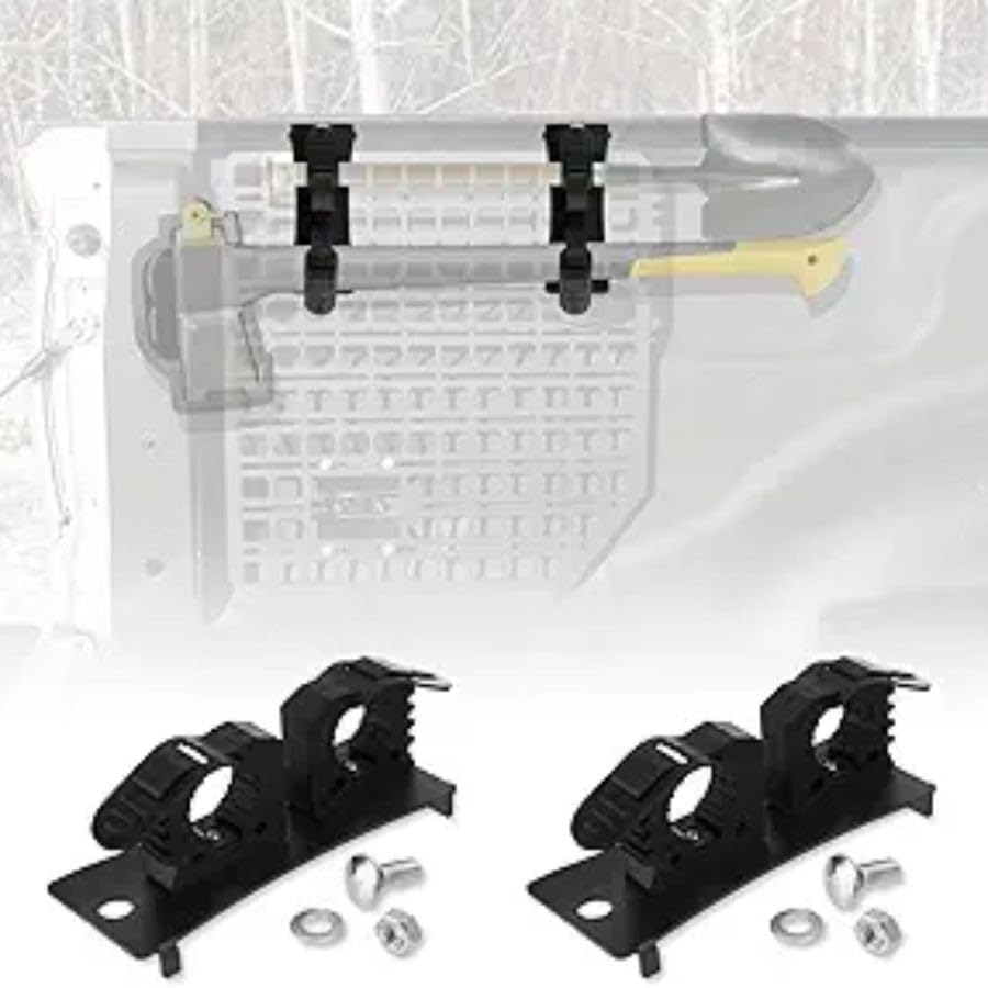 Bed Rail Mount MLK, Fits 1.58″ Handle Tools, Truck Bed Accessory Mounting