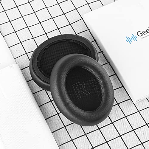 Geekria Replacement Ear Pads Compatible with Anker Soundcore Life Q10, Life 2 NEO BT Headphones, Ear Cushions (Black) - Image 4