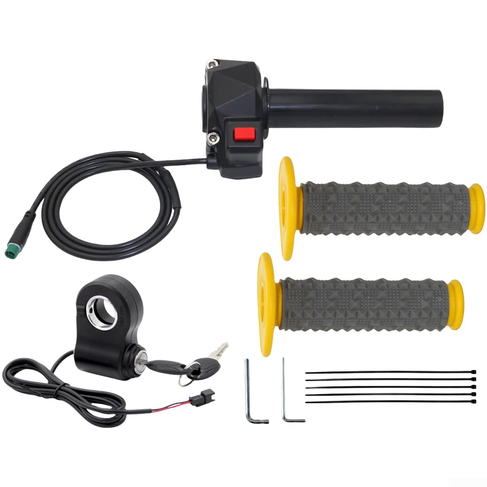 Jeu Guidon Vélo Électrique ABS Compatible pour ridstar Q20 Jeu