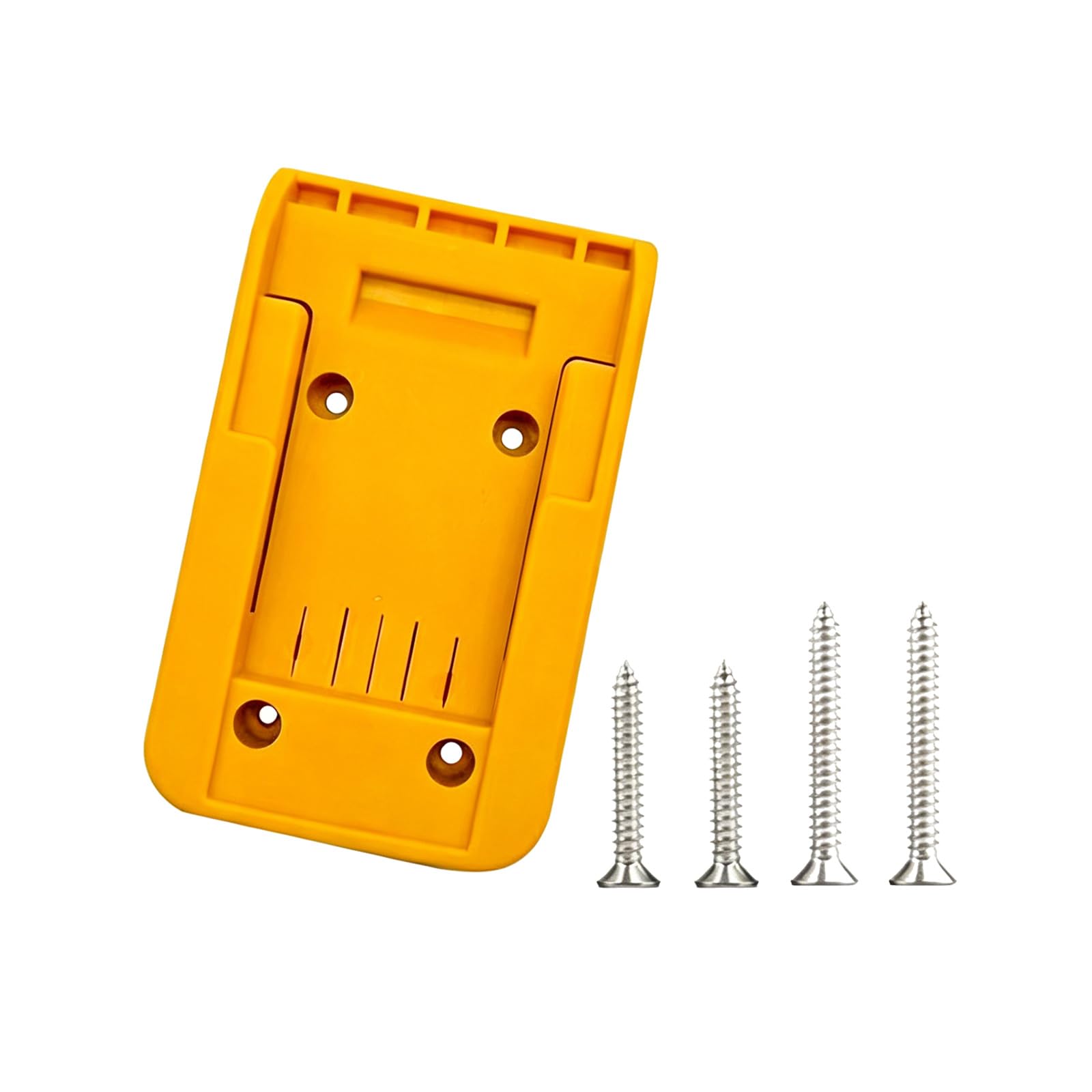 Secure Battery Mounting Base Nonslip Bottom Battery Mounting Platform Batteries Organizers for Stable Placement Power Tool Accessories