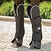 Dura-Tech Fleece Lined Horse Shipping Boots | Size Large | Color Black | Complete Leg Coverage, Tough 600D Ripstop, Plush Polar Fleece Lining, Easy Hook and Loop Closure, Set of 4 |