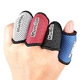 Sports Elastic Finger Sleeves Support Thumb Brace Protector Breathable Elastic Finger Tape for Basketball, Tennis,Baseball, Cycling, Volleyball, Badminton, Boating A71