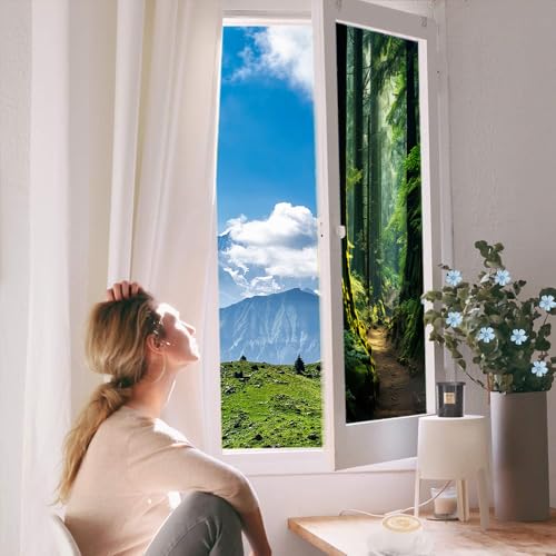 Vinilo Decorativo Autoadhesivo Frosted Fantasy Forest 15.7x23.6 in miniatura 4