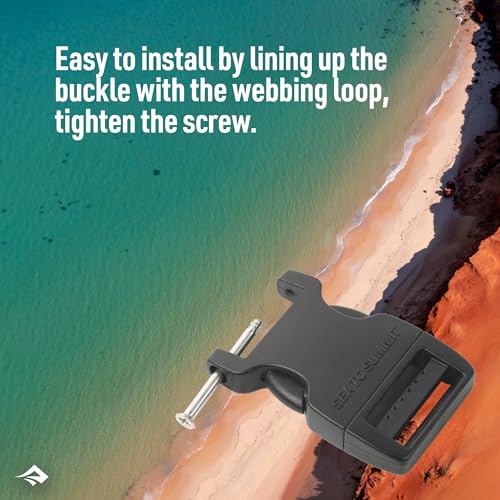 Image of Sea to Summit Field Repair Buckle - Side Release, 1 Pin, 3-pack, 20mm / 3 /4in