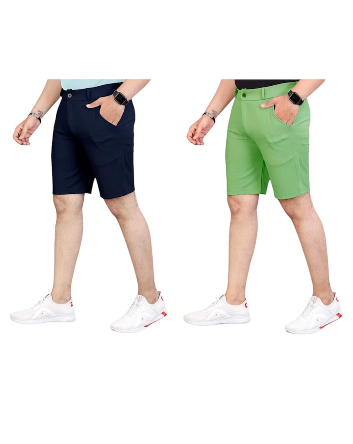 Men's Sports Shorts Quick Dry Stretch Gym Shorts with Pockets | Lightweight,Workout,Training,Running & Casual Activewear Shorts-image-28