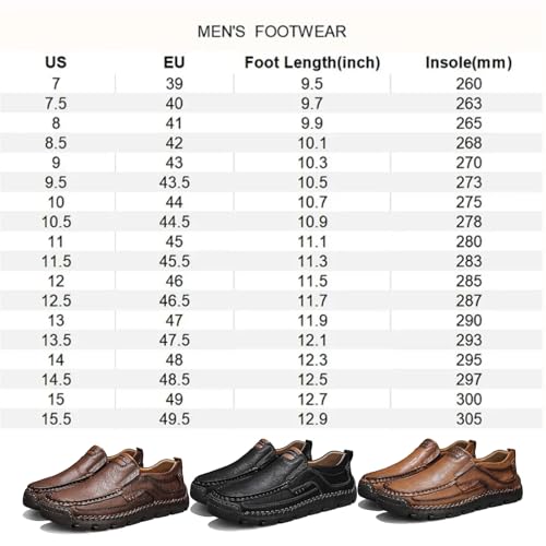 Matufit Orthopedic Loafers, Matufit Men's Handcrafted Cowhide Orthopedic Loafers - Wide Toe Box, Arch Support2