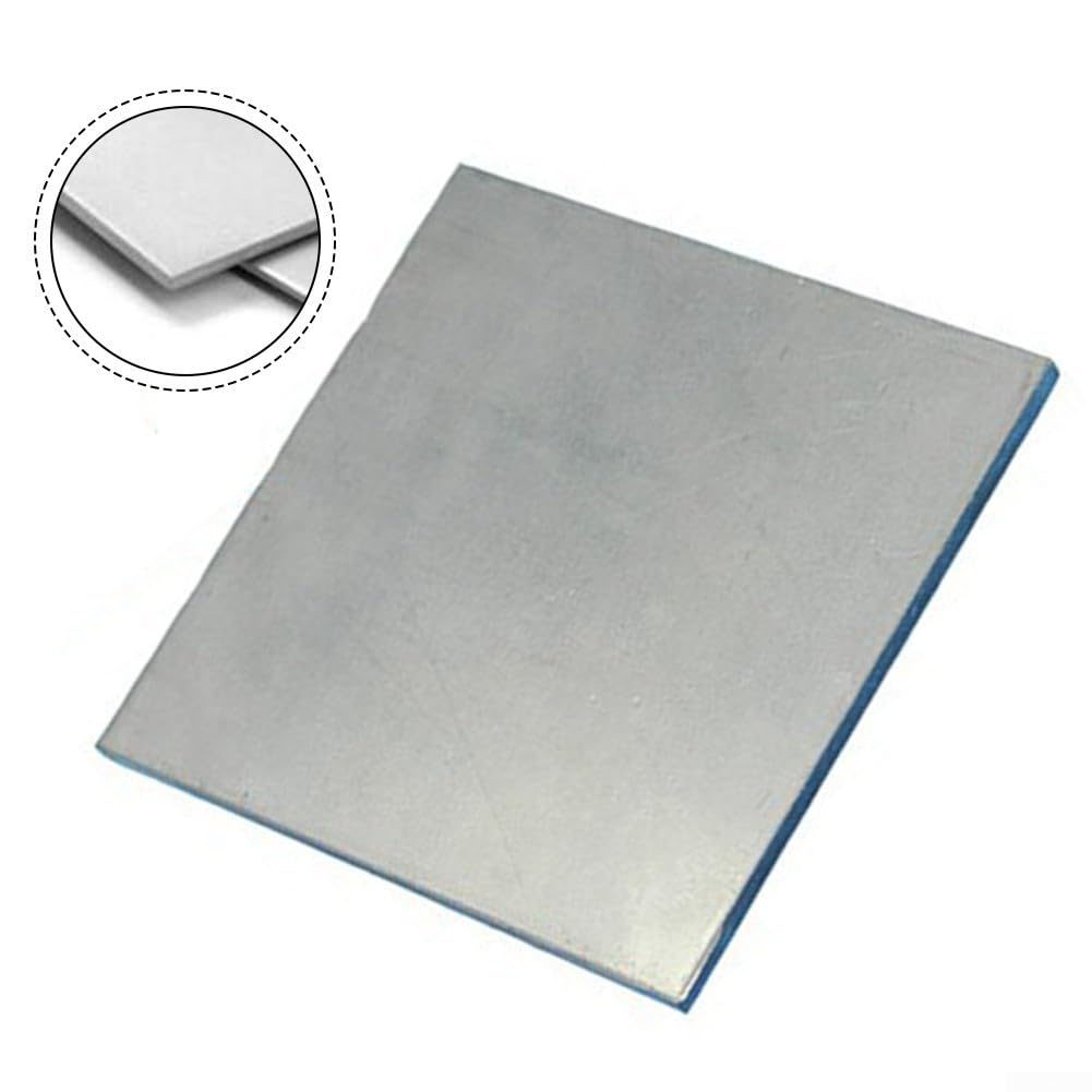 High Purity Nickel Anode Sheet 99.9% for Electroplating 60x70mm Plate 1-5mm Thick(1X60X70MM)