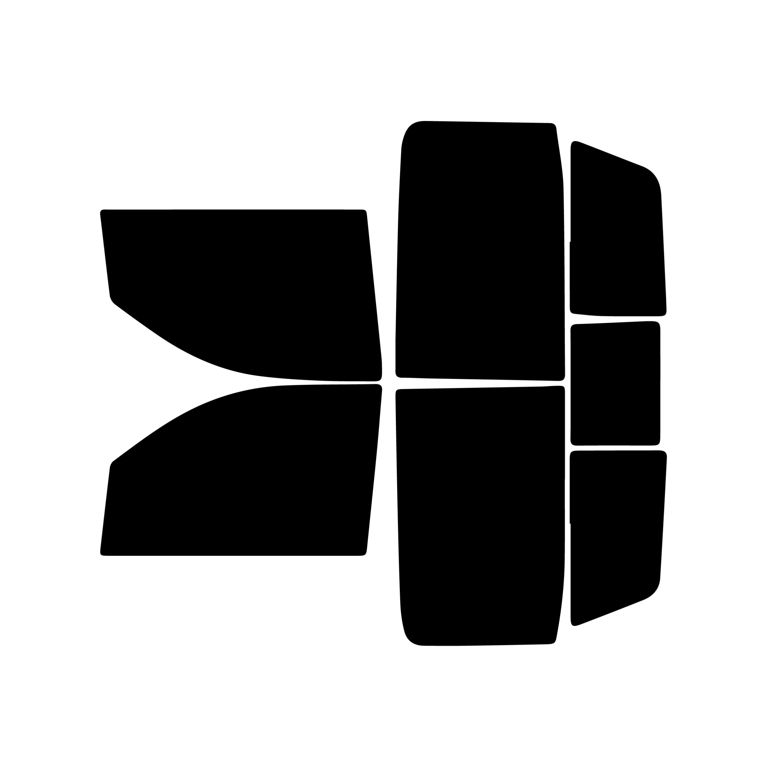 2019-2023 Silverado/Sierra 1500/2500/3500 - Computer Cut Tint - Pre Cut Window Tint Kits - Nano Ceramic - Professional Grade - 5%, 20%, 35%, 50% (Crew