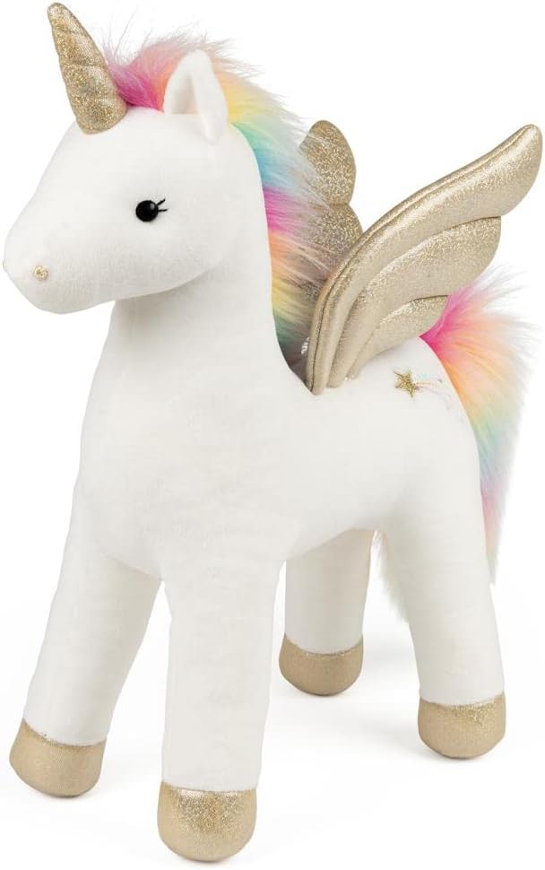 Gund 6061457 My Magical Light and Sound Unicorn Plush Toy, 17-inch Height
