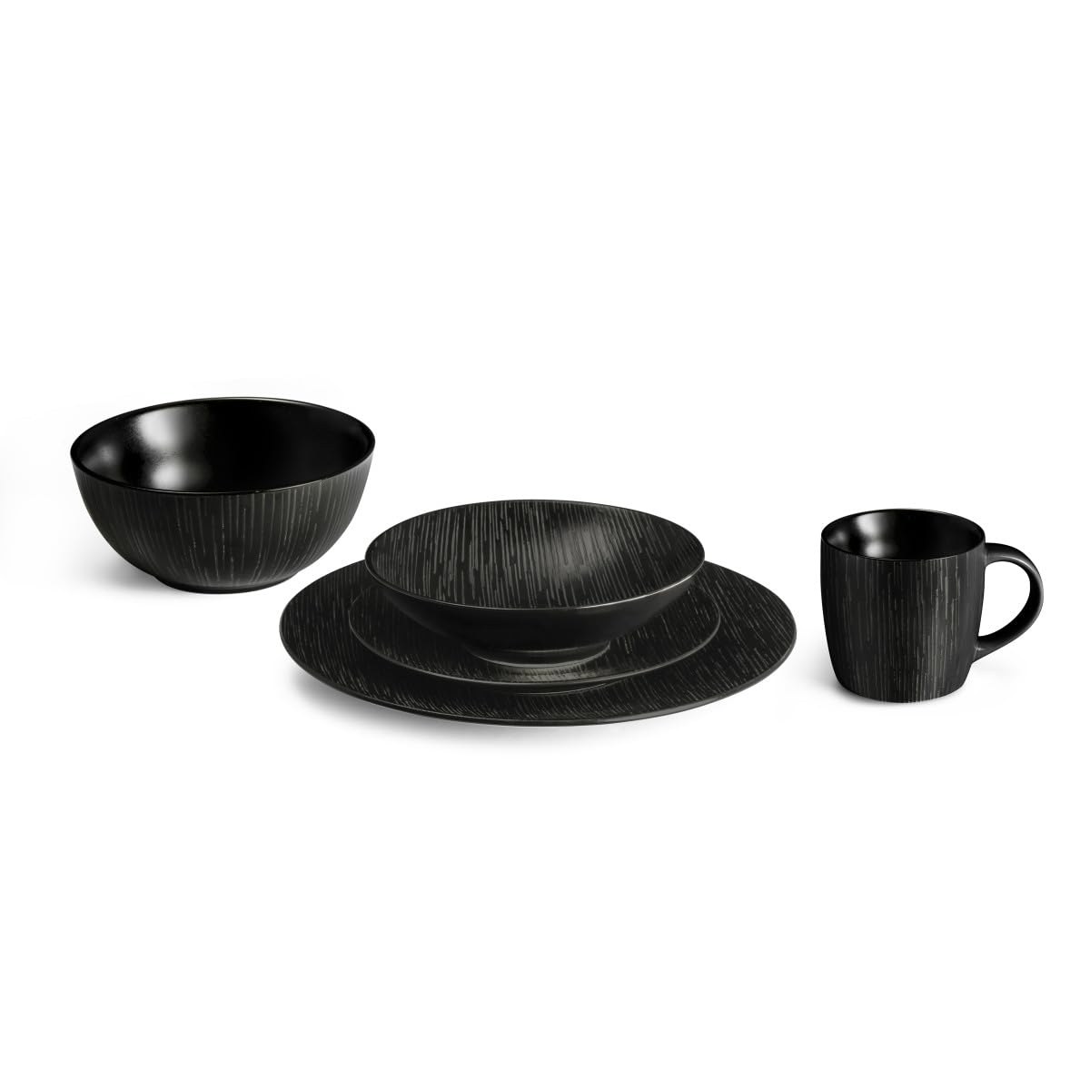Medard de Noblat AG38CCB0001AD Magma - Piatti da dessert, colore: Nero